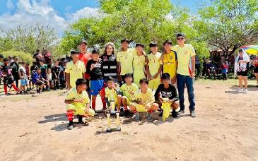 Organiza Gobierno de Sonora Torneo de Futbol por la Paz en ejidos de Huatabampo