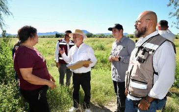 Ciudadanía de Ures recibe información casa por casa sobre la presa Puerta del Sol y acciones del Plan Integral Río Sonora