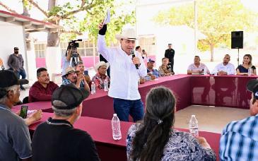 Alfonso Durazo Montaño atiende demanda de agua de productores del sur de Sonora