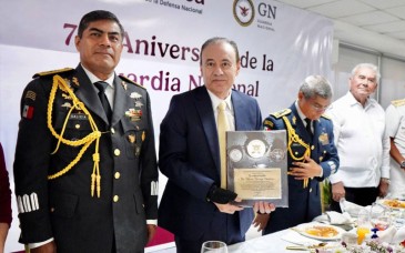 Reconoce Guardia Nacional respaldo de Durazo en su creación y fortalecimiento