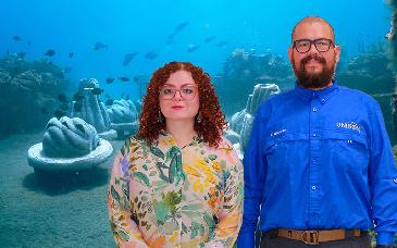 Analizan comunidades marinas en arrecifes artificiales de Guaymas