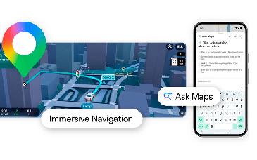 Google Maps se reinventa: navegación 3D inmersiva y mapas que responden con IA