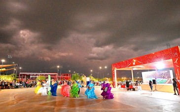 Cárcamo H Cerro Colorado inicia actividades culturales con música y folclor