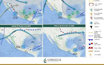 Frente frío 25 mantendrá lluvias, vientos fuertes y bajas temperaturas en Sonora: CEPC