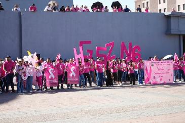 Conmemora Gobierno de Sonora Día Internacional de la Lucha Contra el Cáncer de Mama