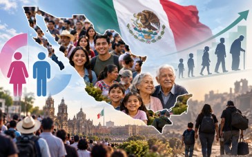México alcanza 130.9 millones de habitantes; aumenta la población adulta mayor