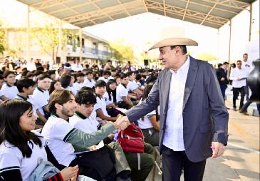 Inversión histórica para bachillerato sonorense
