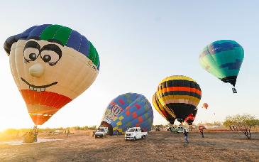 Se viste de colores cielo de Hermosillo con el Tercer Festival del Globo