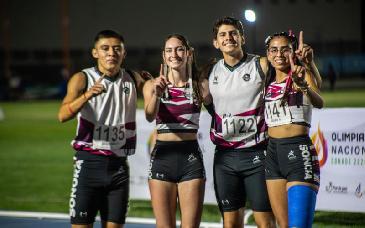 Atletismo sonorense suma seis medallas más en Olimpiada Nacional 2026