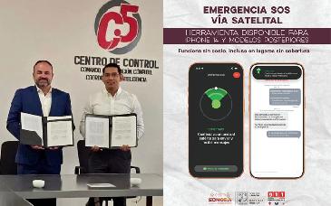 Sonora atiende la primera emergencia vía satélite con tecnología SOS de Apple