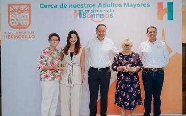 Entregan 480 prótesis dentales a adultos mayores en Hermosillo con programa municipal