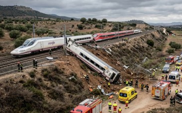 Accidente de trenes en España deja 68 muertos y más de un centenar de heridos