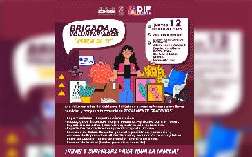 Invita DIF Sonora a brigada de servicios gratuitos “Cerca de Ti” en Hermosillo