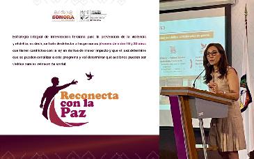Promueve Secretaría de Seguridad Pública reinserción social con el programa Reconecta con la Paz