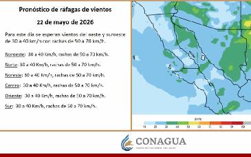 CEPC Sonora advierte por ambiente muy caluroso y seco en el estado