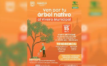 Realizarán entrega gratuita de árboles y reciclaje en el Vivero Municipal