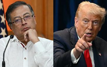 Petro amenaza con “tomar de nuevo las armas” tras choques con Trump