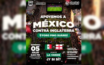 Cambia al Foro Pino Suárez la transmisión del México vs Inglaterra