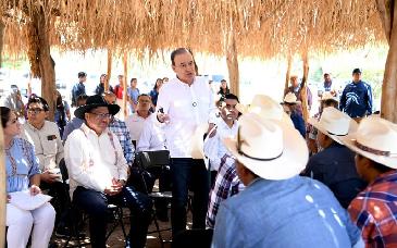 Alfonso Durazo acuerda con autoridades yaquis nueva etapa del Plan de Justicia en Vícam