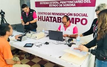 SIEP e INE garantizan el derecho a la identidad de personas privadas de la libertad en Ceresos de Sonora