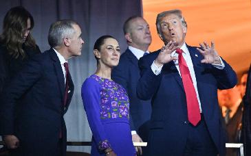 Claudia Sheinbaum califica como excelente la reunión trilateral con Donald Trump y Mark Carney