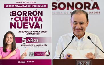 Sonora elimina multas y recargos vehiculares previos a 2021 con nuevo decreto fiscal