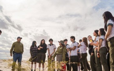 Conalep impulsa reforestación en el Río Colorado